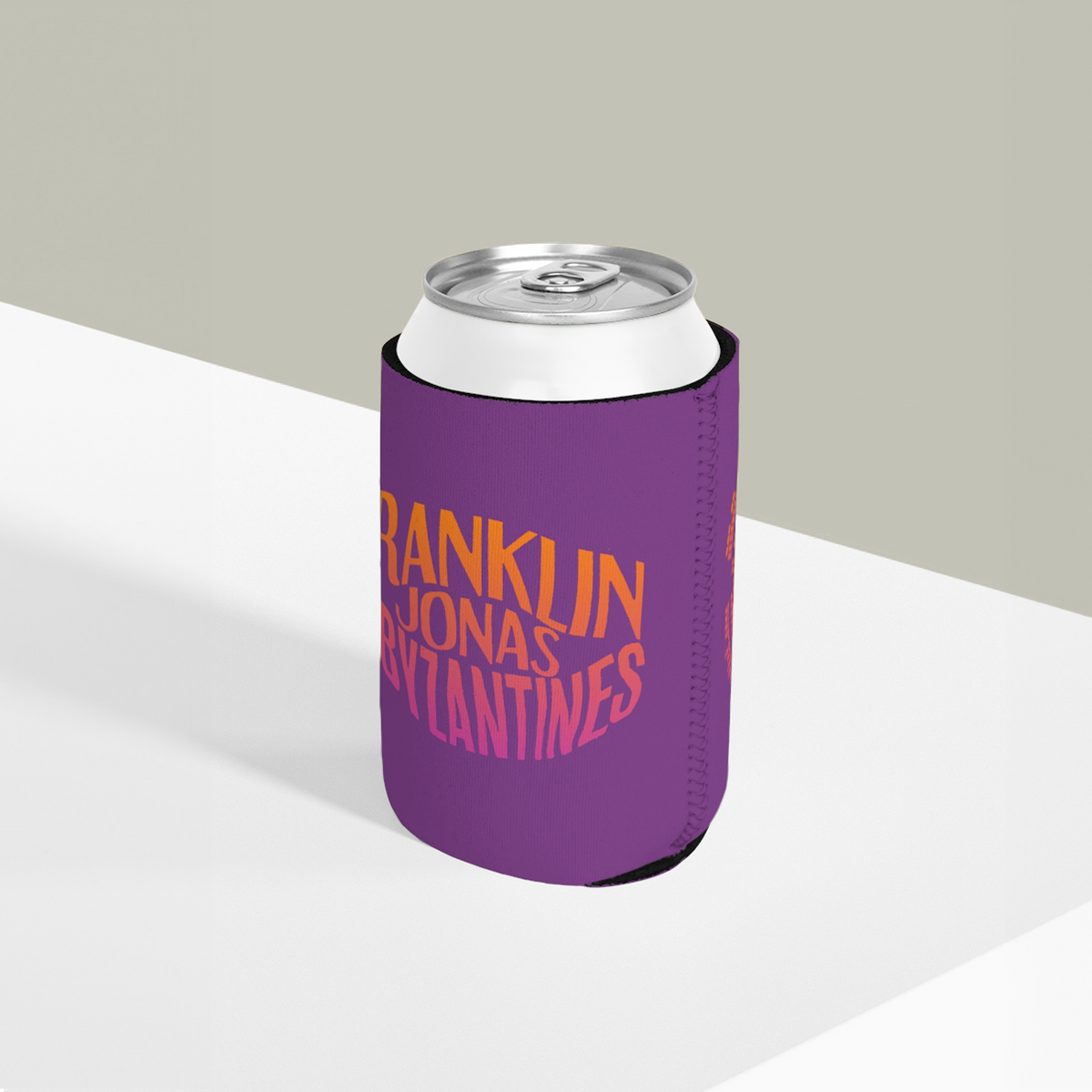 Franklin & Jonas & The Byzantines + Road Soda Can Cooler Sleeve